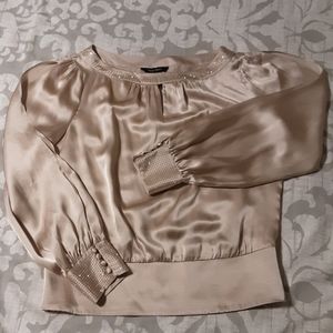 White House Black Market Silk Blouse